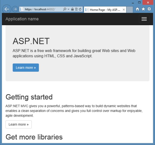 Mvc Application after Certification